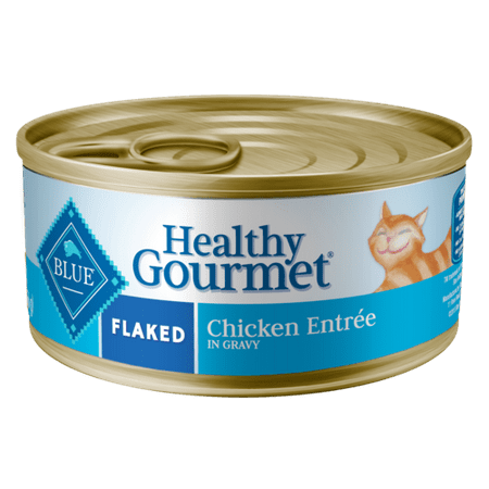 Blue Buffalo - Healthy Gourmet Canned Cat Food Flaked Chicken Entree