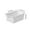 C, variant on Plastic Storage Basket, Storage Container Box with Handles, Open Storage Bin for Bathroom Shelves Pantry Closet Office