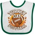 thumbnail image 3 of Inktastic Thanksgiving Football Turkey Day Boys or Girls Baby Bib, 3 of 4