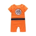 thumbnail image 2 of Toddler Kid Baby Boy Girl Goku One Piece Jumpsuit Romper Clothes (Short Sleeve, 12-18 Months), 2 of 3