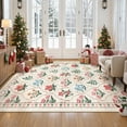 thumbnail image 3 of Lahome Decor 5'x7' Moroccan Boho Area Rugs,5x7ft Washable Living Room Rugs,Soft Non Slip Non-Shedding Kitchen Mat Indoor Office Carpet for Bedroom Dining Playroom Nursery Beige, 3 of 10