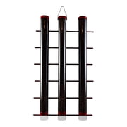 Songbird Essentials Bird Feeder Bird Seed Thistle Finch Feeder 3 Tube Red