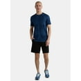 thumbnail image 2 of Athletic Works Men’s and Big Men’s Fleece Shorts, Size S-5XL, 2 of 5
