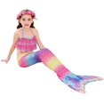 thumbnail image 4 of Girl Swimsuit Three-Piece Bikini Tail for Swimming, 4 of 7