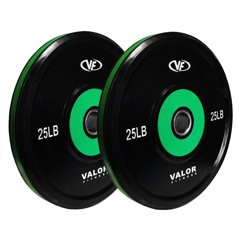25 lbs. Bumper Plate Set of 2