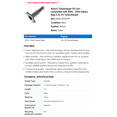 thumbnail image 2 of Return Turbocharger Oil Line - Compatible with 2004 - 2006 Subaru Baja 2.5L H4 Turbocharged 2005, 2 of 2