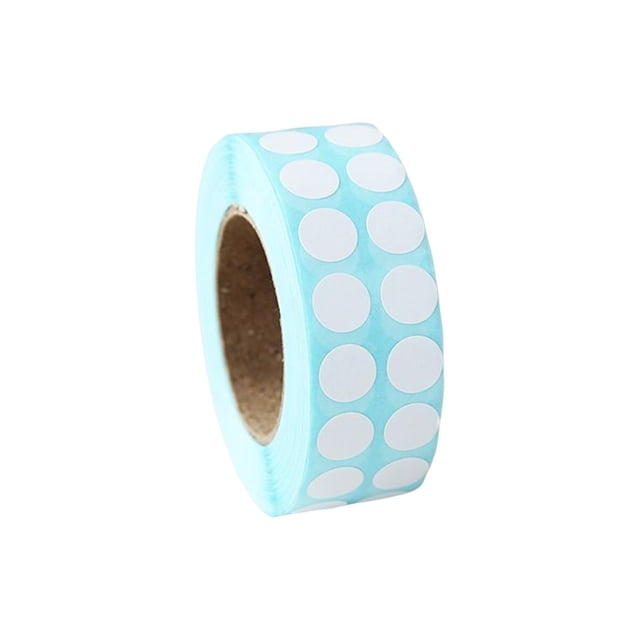 Etiquetas térmicas grabables para accesorios de pintura de diamantes (3000 unidades/1 rollo) Forma redonda
