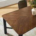 thumbnail image 5 of Ashlan 110" Rectangle Dining Table in Walnut, 5 of 10