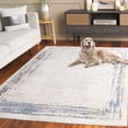 thumbnail image 3 of Safavieh Prestige Ethelred Bordered Area Rug, Ivory/Blue, 4' x 6', 3 of 10