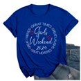 thumbnail image 4 of YDLCAFD Maternity Shirts Fall Loose Women's Fashion Shirt Suitable for Short Sleeved Oversized Loose Fitting Shirt Independence Day Pattern Shirt Fashion T Shirt, 4 of 4