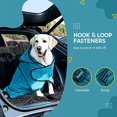 thumbnail image 6 of Avont Dog Bathrobe with Hood for After Bath, Doggy Towel Robes for Wet Walking in Rain/Snow, Super Absorbent Pet Drying Bath Robe for Puppies -Blue(M), 6 of 7