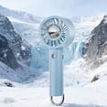 thumbnail image 6 of Qholemyo Portable Magnetic Aromatherapy Handheld Fan USB Rechargeable Mosquito Repellent Outdoor Cooling Fan, 6 of 6