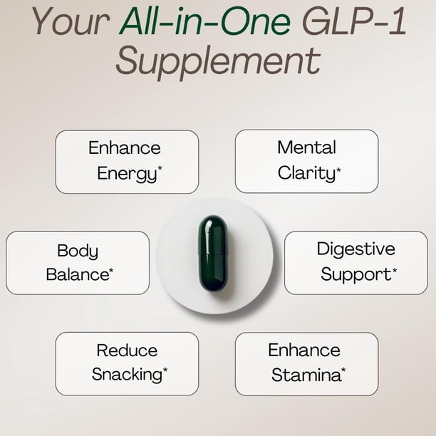 Supplement Plus+Ultra GLP-1 Activator 60 cápsulas para mujeres y hombres