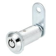 thumbnail image 2 of Tubular Cam Lock, 40mm Cylinder Length Chrome Finish Keyed Different, 2 of 6