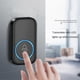thumbnail image 3 of Wireless Doorbell Intelligent Welcome Door Bell 300M 60 Songs Melodies Home Smart Doorbell White EU PLUG, 3 of 5