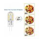 thumbnail image 4 of Bombilla LED G4 de 2W, Equivalente a Bombillas Halógenas de 20W, Blanco Cálido 3000K, 200Lm, 12x SMD, 12V AC/DC - Paquete de 10 [Clase de eficiencia energética A+], 4 of 5