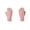 Pink-PK-home supplies, variant on LEFTHIGH Home German Velvet Gloves for Women Winter Outdoor Warm Cold Protection Half Finger Touched Screen Half Finger Gloves Modify Hand Shape Christmas Decorations