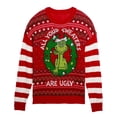 thumbnail image 1 of Dr. Seuss - The Grinch - Merry Grinchmas - Suéter navideño divertido y feo unisex para adultos para hombres y mujeres - Ideas de regalos navideños, 1 of 4