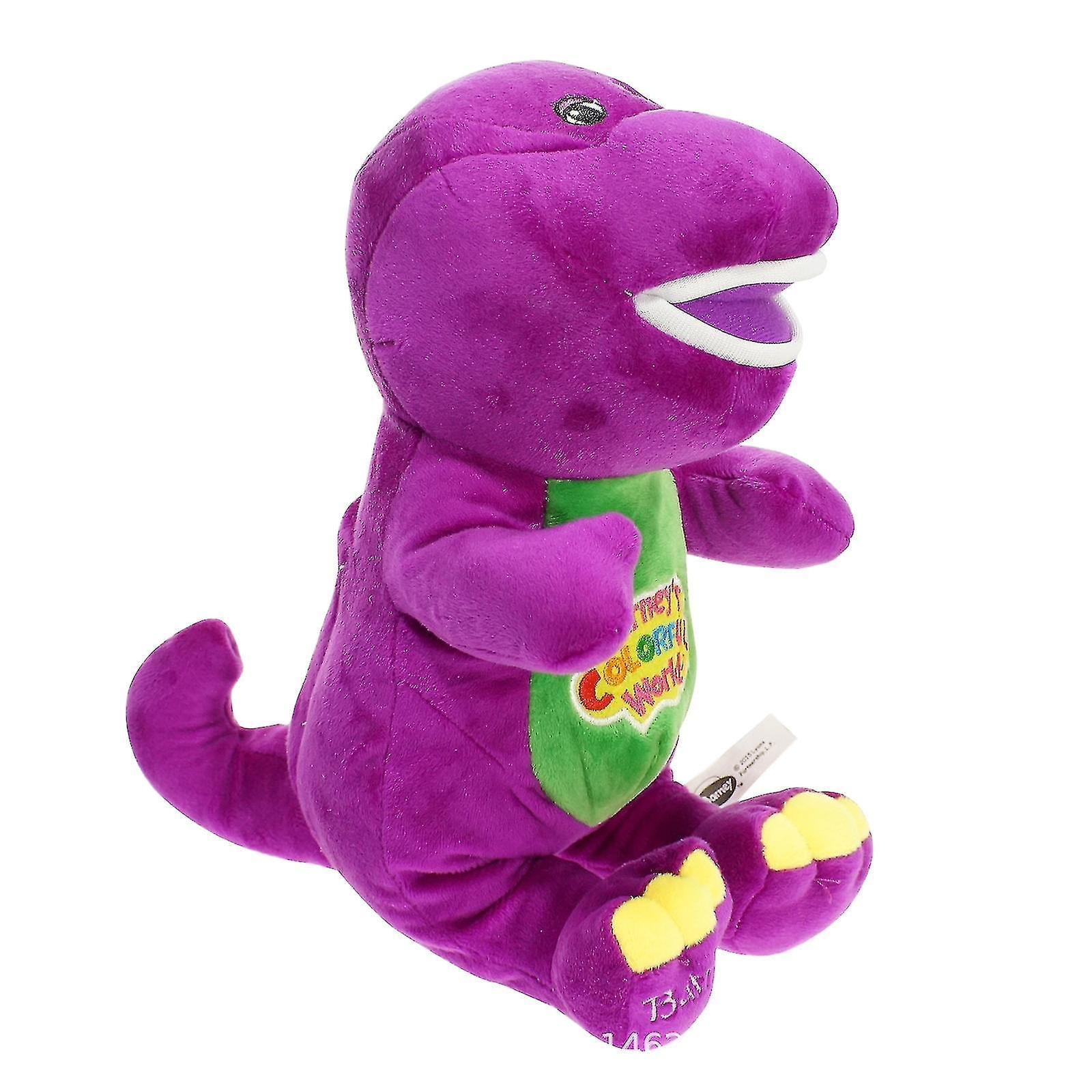 30cm Cute Barney Dinosaur Barney And Friends Plush Toys Soft Cartoon Stuffed Animals Kids Dolls Children Gifts Walmart