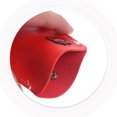 thumbnail image 2 of unbranded 4Ud Funda De Cuero PU Roja Para Llaves De Con Cubierta Extraíble, 2 of 5