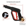 thumbnail image 4 of Car Power Washer Cleaning Machine Accessories M22-14 Thread Inlet Fitting Outer Wire22 Bore15 Smile Home, 4 of 9