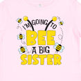thumbnail image 4 of Inktastic I'm Going to Bee a Big Sister Girls Baby T-Shirt, 4 of 5