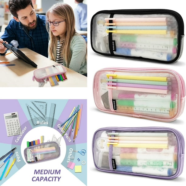Mesh Pencil Cases