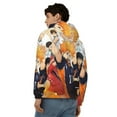 thumbnail image 4 of Anime Haikyuu Sweatshirt For Mens Fashion Hoodies Zipper Coat Jacket With Pockets Athletic Daily Hoody Hooded Gift, 4 of 6