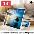 thumbnail image 3 of 14 Inch Folding Mobile Phone Screen Magnifier 3D HD Screen Amplifier Stand Bracket Home, 3 of 6