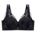 thumbnail image 5 of Padded T Shirt Bras for Women Bra For Womens Underwire Bra Lace Floral Bra Unlined Unlined Full Coverage Bra Underwire T-shirt Bra Padded Bralettes for Women Sexy, 5 of 5