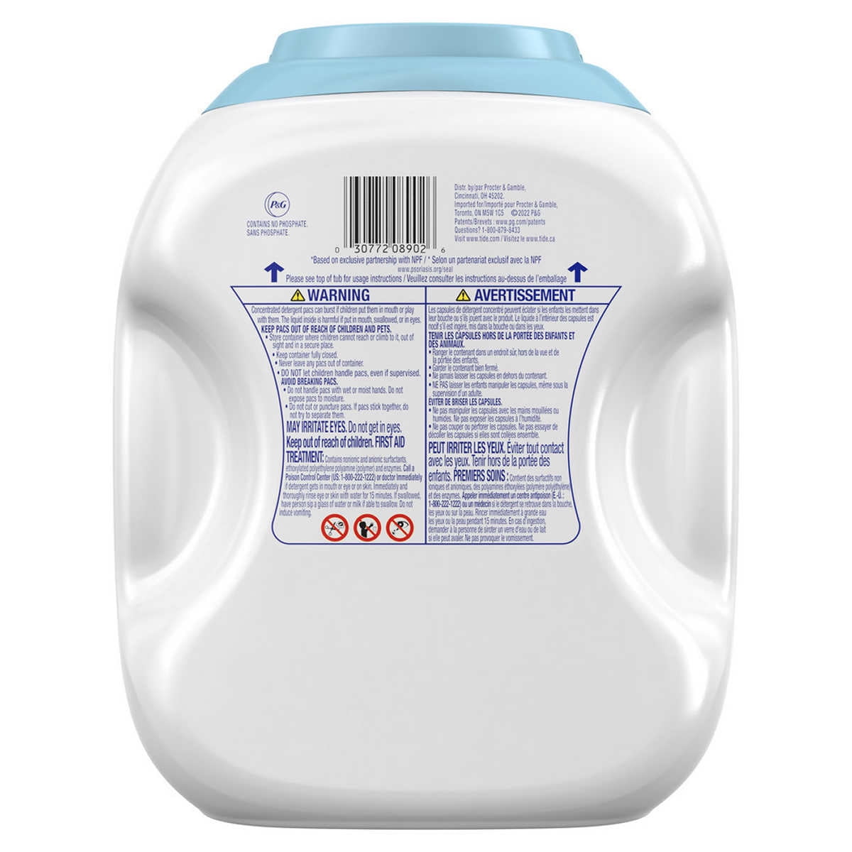 Tide Pods HE Laundry Detergent Pods Free and Gentle 152 Count