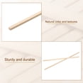 thumbnail image 3 of Unique Bargains 3/16 Inch Dowel Rods Wood Sticks 12 Inch Long Square Wooden Dowels 30 Pcs, 3 of 6