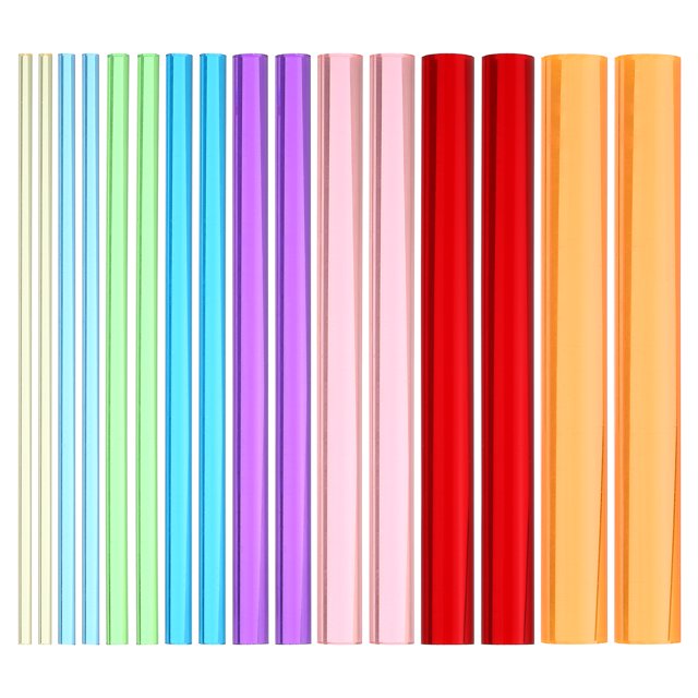 Unique Bargains Mandala Acrylic Dotting Rods, Dual-Ended Mandala Painting Dotting Pen Set Multicolor 16Pack