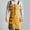 Yellow, variant on Fashion Korea Canvas Woodworking Antifouling Barista Kitchen Restaurant Waterproof  Barber Uniform Cleaning Durable Overol Apron (Rose Red)