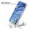 thumbnail image 3 of Blue Swirl Case for Samsung Galaxy S21 Ultra ,Aesthetic Art Design Pattern TPU Shock Proof Cover Case, 3 of 5
