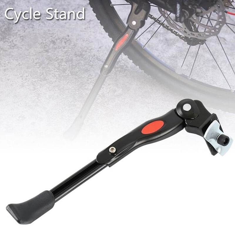 BREEZO Bicycle Kickstand Adjustable Bike Kickstand Aluminium Alloy Side Stand 