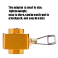 thumbnail image 4 of Eigraketly Saver Plus Convertor Shifter Recarga Tanque de Adaptador de conversión Válvula Adaptador de cilindro de largo Adaptador de Kits de desorden para acampar Eigraketly OD007757-00, 4 of 6