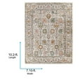 thumbnail image 6 of Livabliss Area Rugs for Living Room, 8x10 Ankara Traditional Dusty Pink Rug, Bedroom Dining Room Home Decor Stain Resistant Carpet (7'10" x 10'2"), 6 of 8