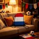 thumbnail image 5 of Flag Drawstring Backpack For Football Matches Sports Sackpack With Teams Print Ideal For Soccer Fans Games Daily Use, 5 of 6