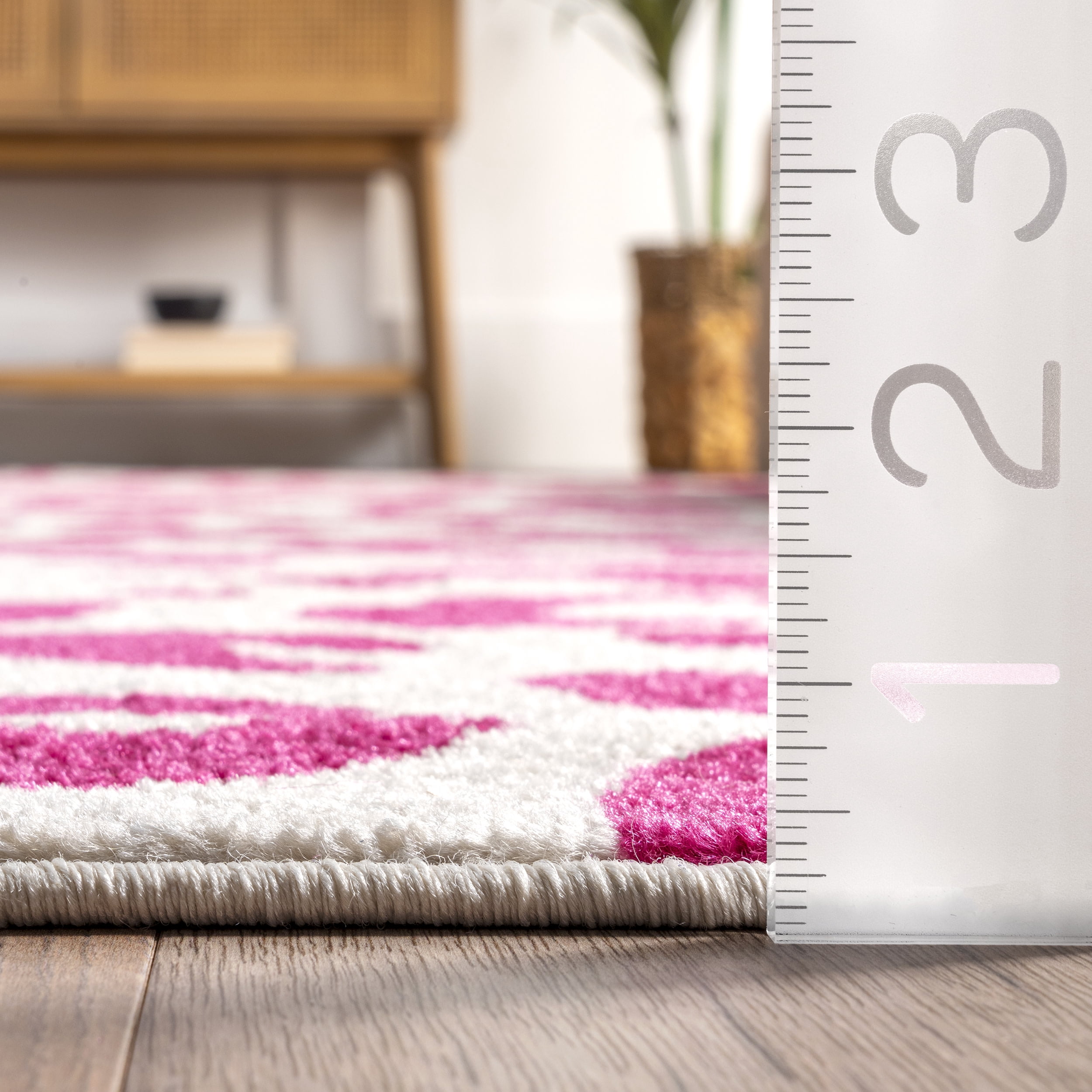 nuLOOM Annette Modern Leopard Print Area Rug, 8' x 10', Pink