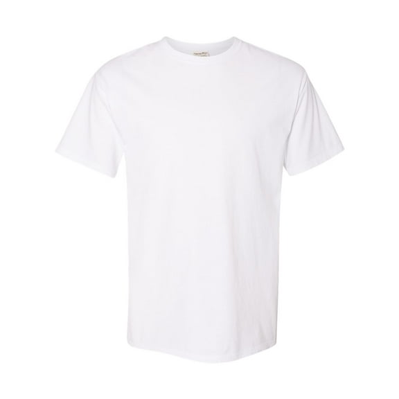 Men's 5.5 oz., 100% Ringspun Cotton Garment-Dyed T-Shirt L WHITE