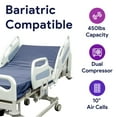 thumbnail image 5 of Proheal Bariatric Low Air Loss Alternating Pressure Air Mattress with Pump & Dual Compressor Stages I-IV - 48" x 80" x 10", 5 of 7