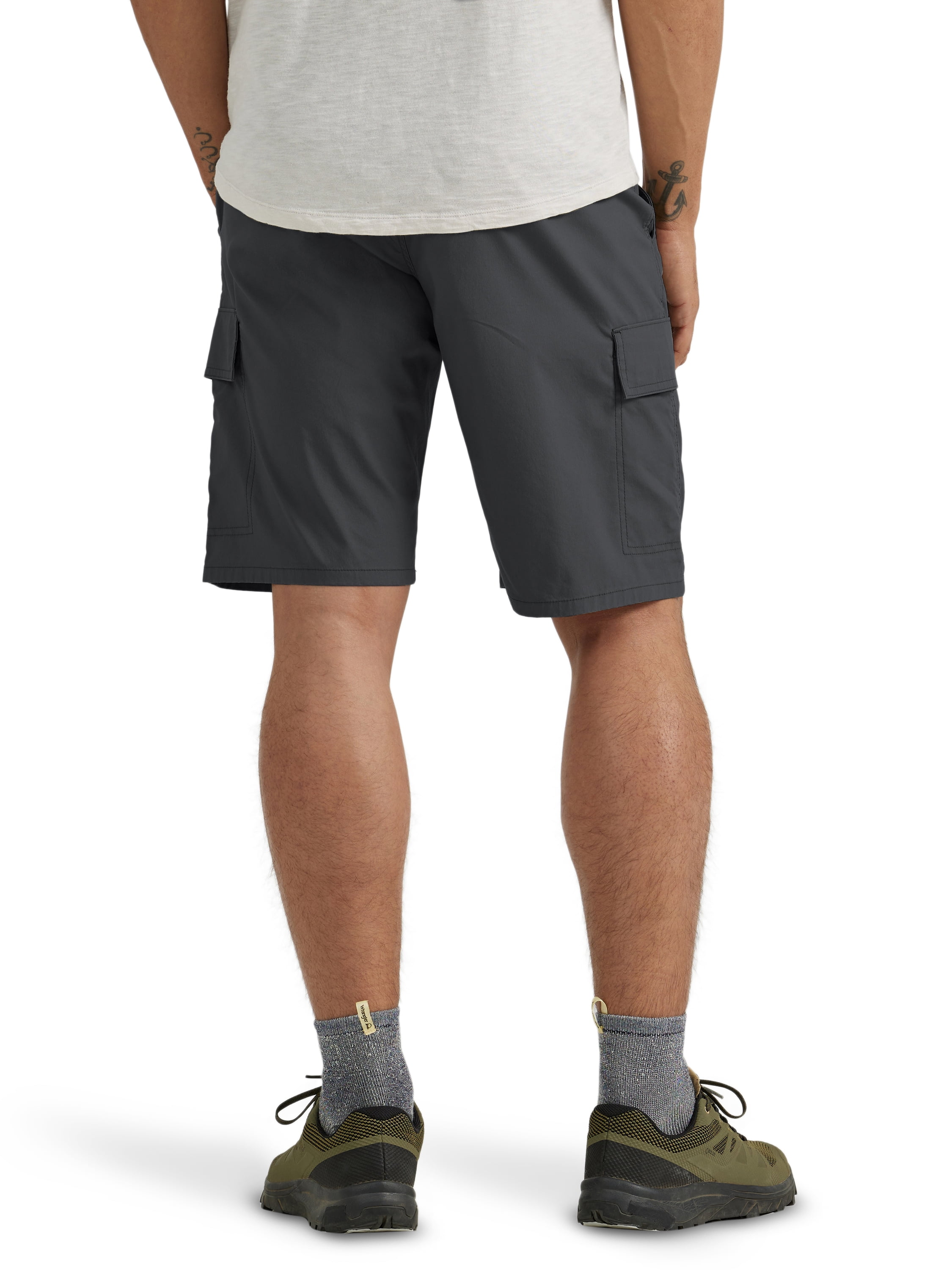 ATG by Wrangler® Men's Outdoor Flex Cargo Short with Moisture Wicking and UPF 40+