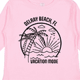 thumbnail image 4 of Inktastic Summer Vacation Mode Delray Beach Florida Boys or Girls Long Sleeve Toddler T-Shirt, 4 of 5