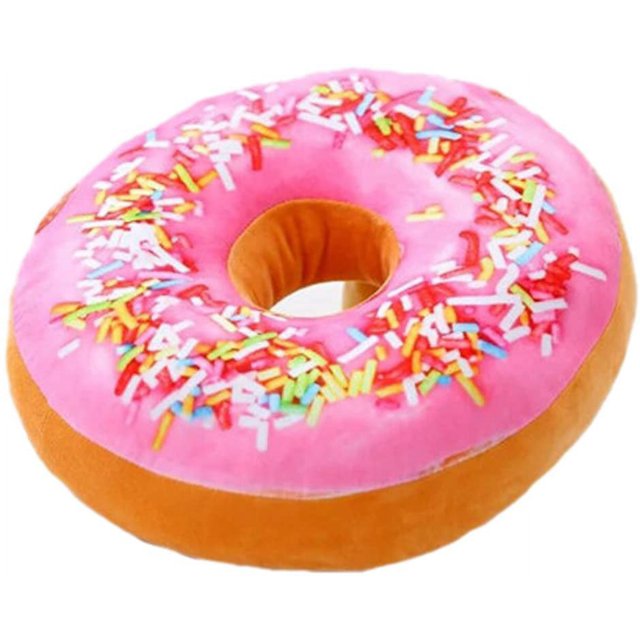 Cojines con forma de donut, lindos cojines decorativos para sillas, almohadas y más