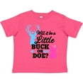thumbnail image 3 of Inktastic Gender Reveal Will It Be a Little Buck or Doe? Girls Toddler T-Shirt, 3 of 5