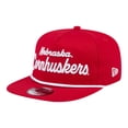 thumbnail image 3 of Men's New Era Scarlet Nebraska Huskers Team Text Golfer Snapback Hat, 3 of 7