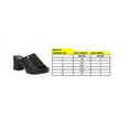 thumbnail image 3 of Milwaukee Leather MBL9410 Women's Black Open Toe Fashion Casual Platform Wedges with Studs 6, 3 of 10
