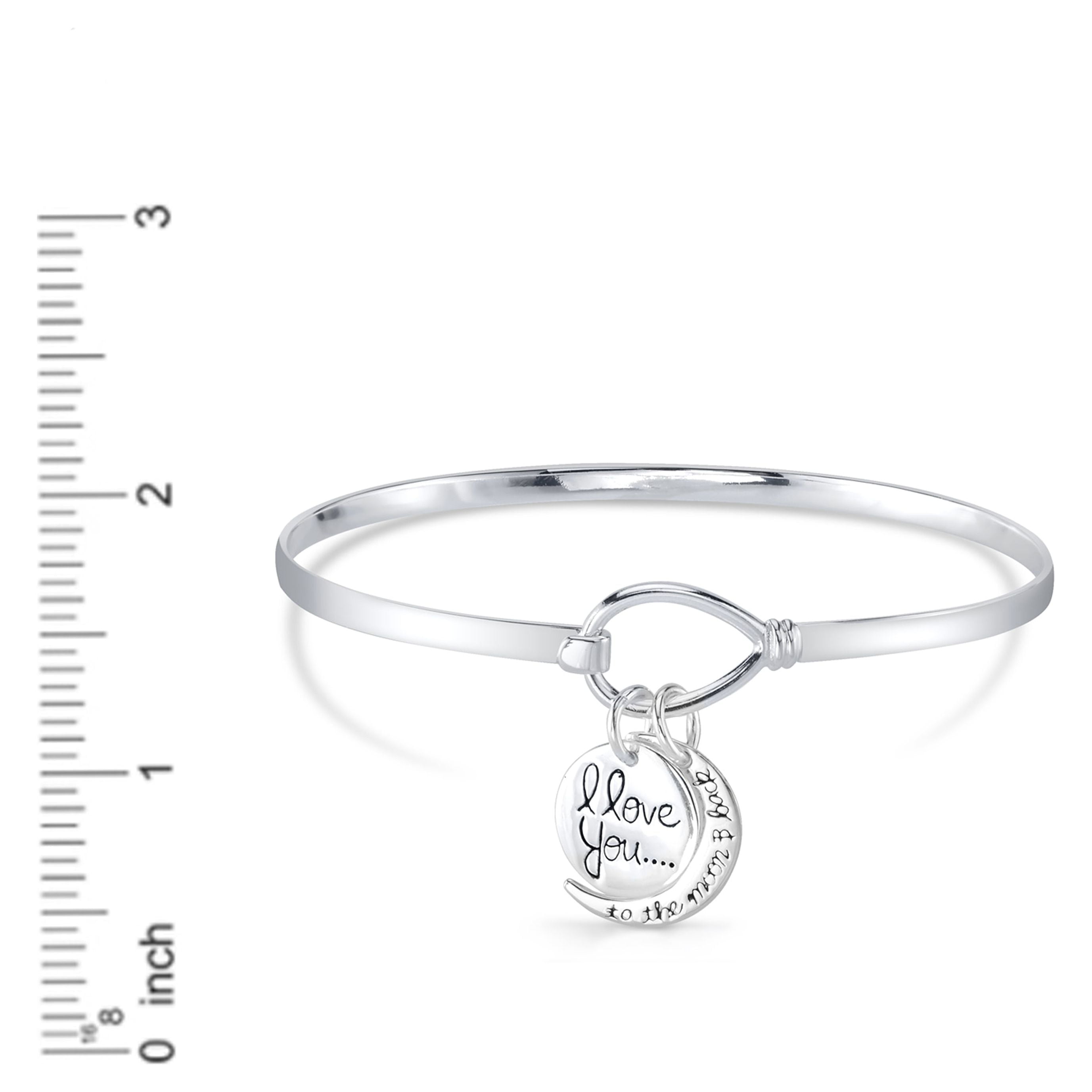 Sterling Forever Louisa Charm Bracelet - Silver