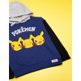 thumbnail image 2 of Pokemon Chandail à Capuchon Bleu pour Garçons, 2 of 5
